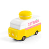 A Candylab wooden toy Citron Macaron Van | Conscious Craft